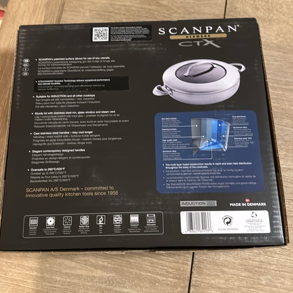 Scanpan CTX 5.5-quart Stainless Steel Nonstick Chef's Pan - Picture 9 of 11